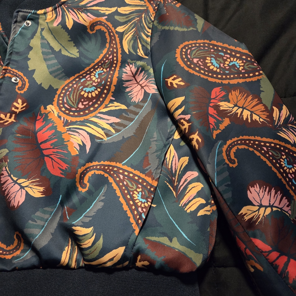 Tahari Multicolor Paisley Jacket